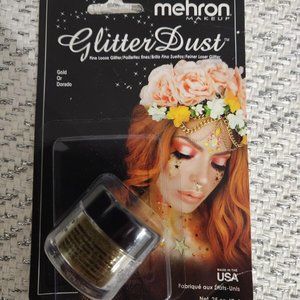 Mehron Glitter Dust Gold Dorado USA